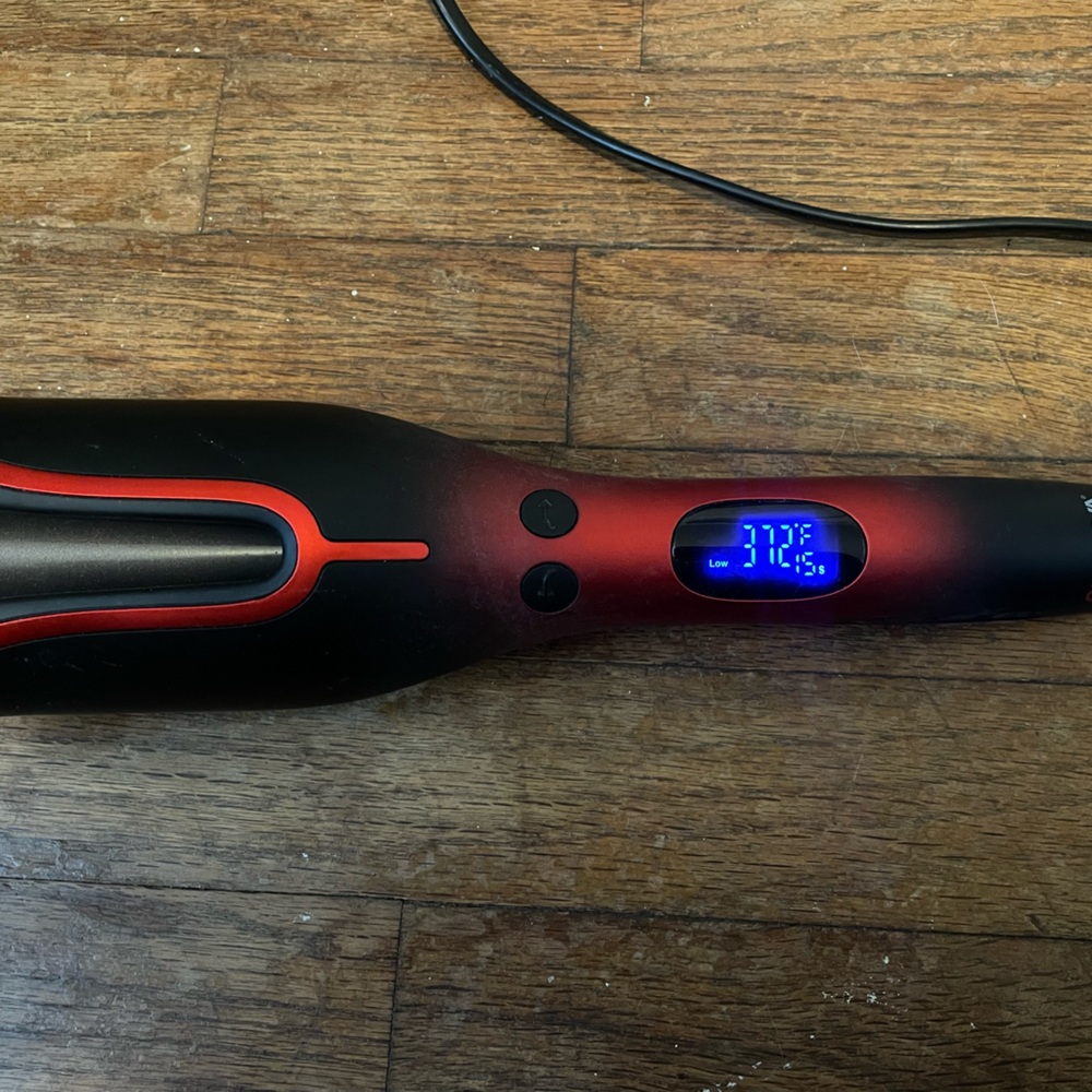 ChiLava Ceramic Pro SpinNCurl 1inch